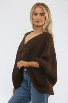 CHUNKY KNOT KNITTED CARDIGAN (15368217624960)