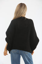 CHUNKY KNOT KNITTED CARDIGAN (15368222048640)