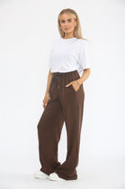 SEQUIN FLARE TROUSER (15364410147200)