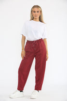 RHEINSTONE CARROT SEAM JOGGERS (15368210448768)