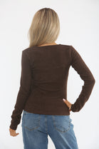 SQUARE NECK LONG SLEEVE TOP (15364371710336)