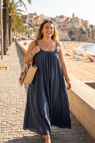 COTTON CAMI BEACH MAXI
