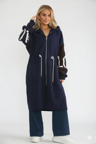 LOVE KNITTED SLEEVE COAT