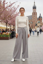 TAILORED WIDE LEG TROUSER