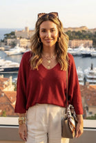 FINE KNIT BASIC TOP