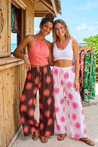 TEXTURED SUN PRINT TROUSER(MIXED COLOUR PACK)