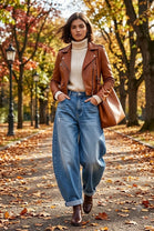 DENIM BALLOON JEANS