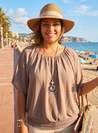 OVERSIZED BATWING TOP