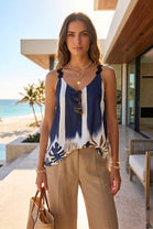 PALM PRINT CAMI TOP