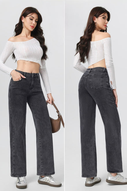SUPER STRETCH WIDE LEG JEANS (15361286078848)