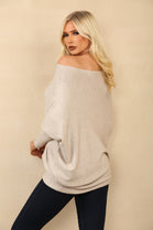 BELLA PATTERN SLEEVE OVERSIZED JUMPER (8779168841976) (15260844818816) (15273990193536)