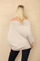 BELLA PATTERN SLEEVE OVERSIZED JUMPER (8779168841976) (15260844818816) (15273990193536)