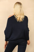 BELLA PATTERN SLEEVE OVERSIZED JUMPER (8779169890552)
