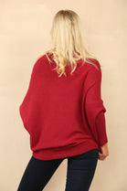 BELLA PATTERN SLEEVE OVERSIZED JUMPER (8779107172600) (14671225979264) (14672734716288)