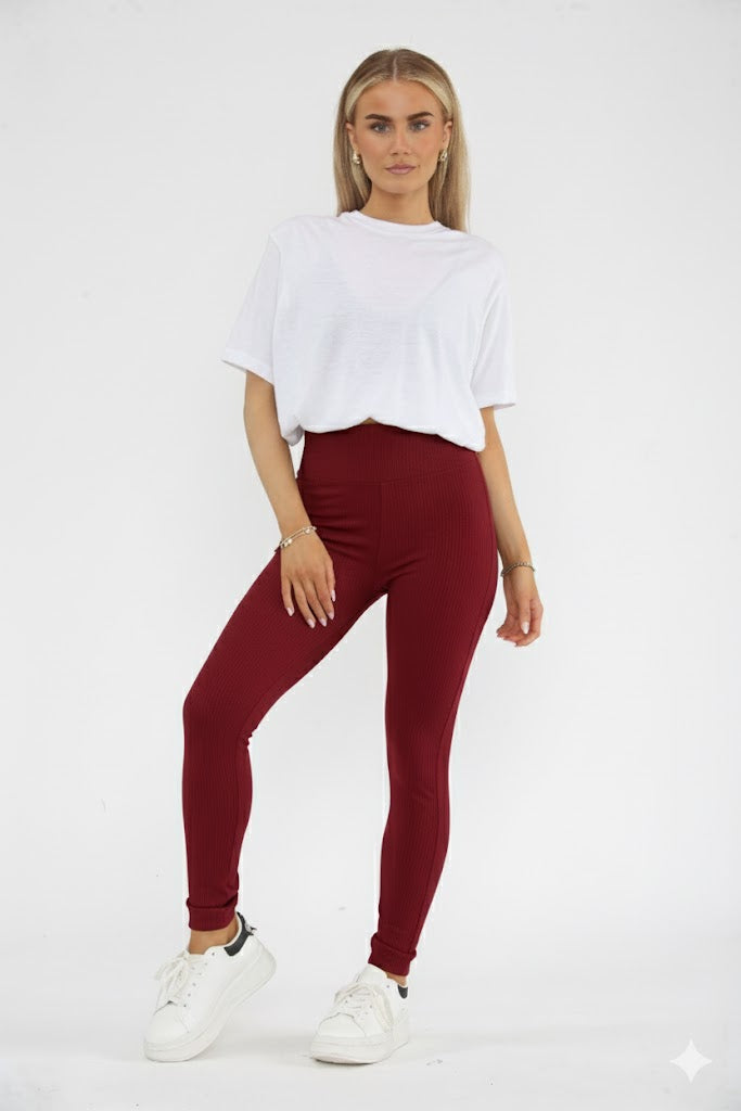RIBBED LEGGINGS (15368519319936)