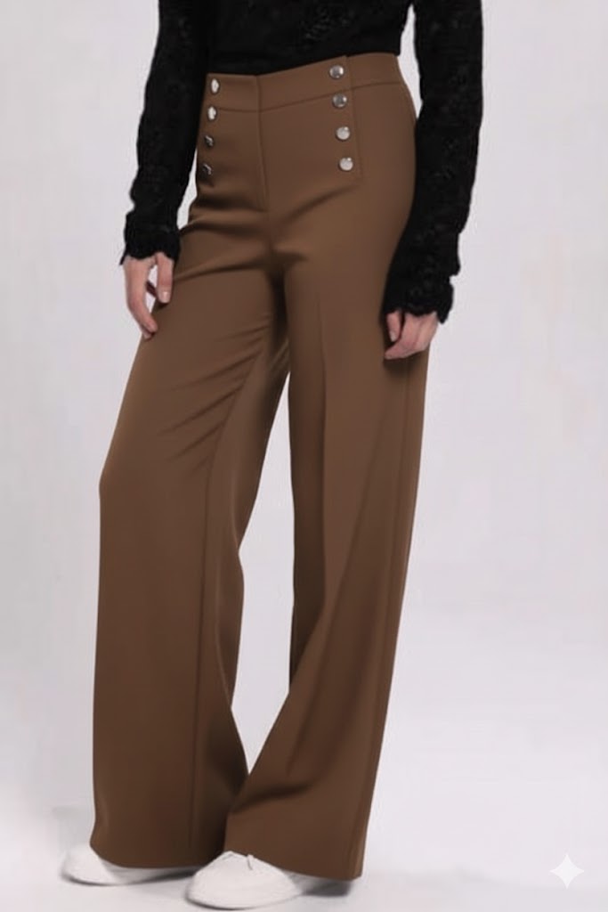 STUDDED TROUSERS