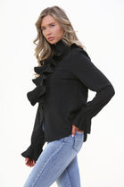 PLEATED RUFFLED SHIRT (7682883453176)