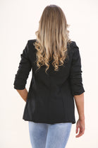 BASIC PLUS SIZE  SLEEVED BLAZER (7701142896888)