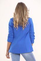 BASIC PLUS SIZE  SLEEVED BLAZER (7953375658232) (7953379426552)