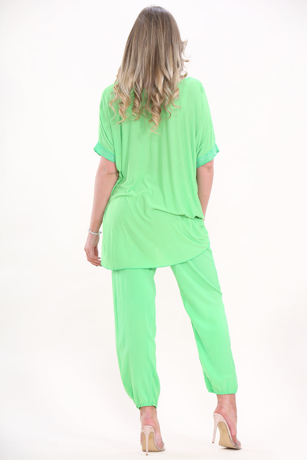 PLAIN HAREM PANTS (7647062360312)